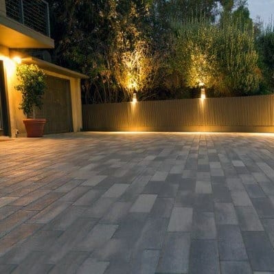 Driveway Design Ideas (Driveway Lighting Feature)