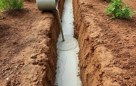Laying a Concrete Base