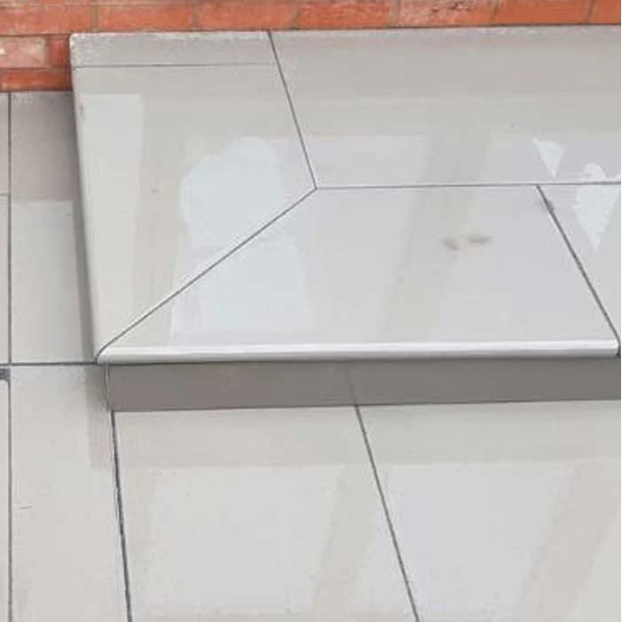 Kandla Grey Bullnose Steps