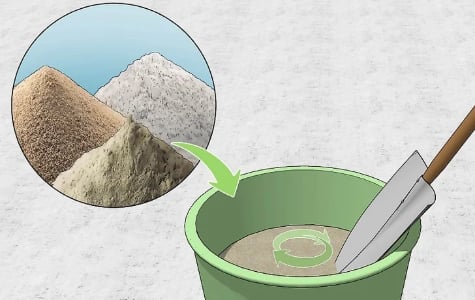Mixing Dry Aggregates for Cement Making