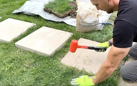 Securing The Stepping Stones In Place